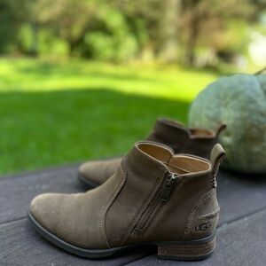 UGG Leather Ankle Boot